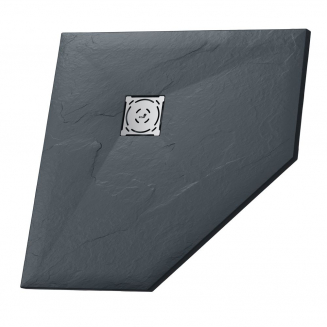 Душевой поддон RGW Stone Tray ST/T-G 80x80 искусственный камень, графит