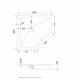 Душевой поддон RGW Stone Tray ST/T-G 90x90 искусственный камень, графит
