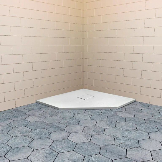 Душевой поддон RGW Stone Tray ST/T-W 80x80 искусственный камень, белый