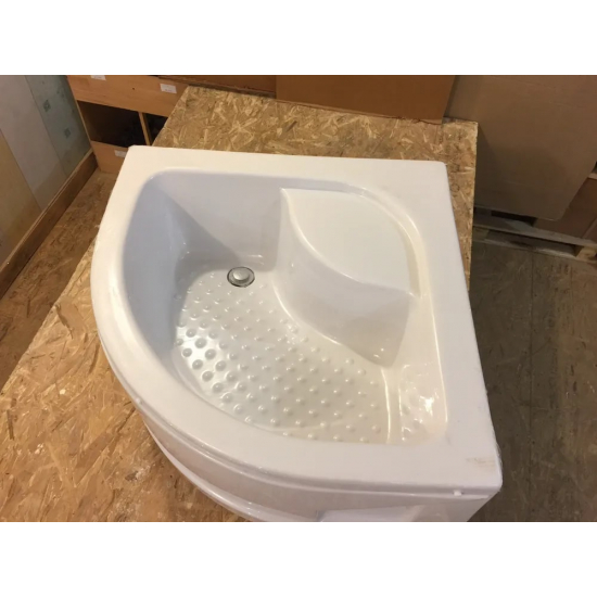 Душевой поддон SEAN S-514 90x90x45 акрил, с экраном и каркасом