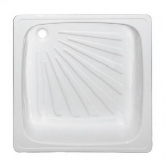 Душевой поддон TIVOLI 70x70x15 сталь, квадрат