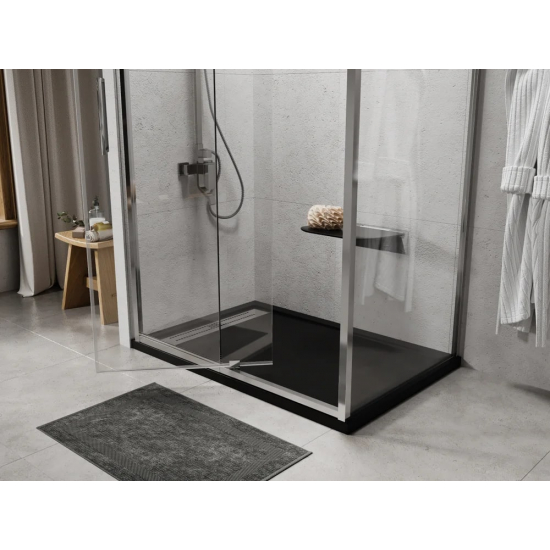 Душевой поддон WASSERKRAFT Abens 20T07 120x90 искуственный камень, с сифоном