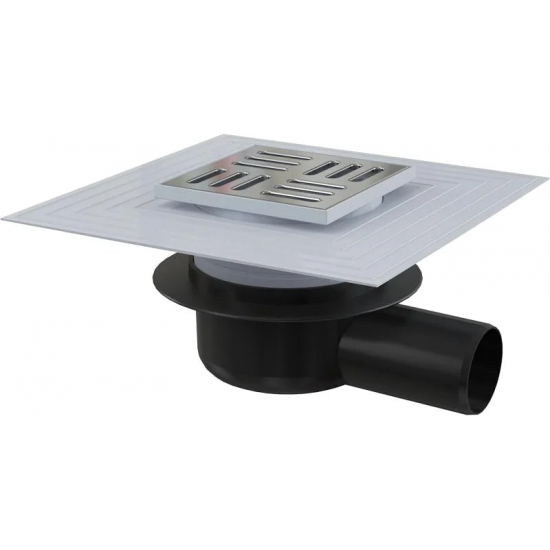 Душевой трап ALCA-PLAST APV26C 105x105x50 нержавейка