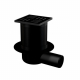 Душевой трап ALCA-PLAST APV31BLACK 105x105x50, чёрный