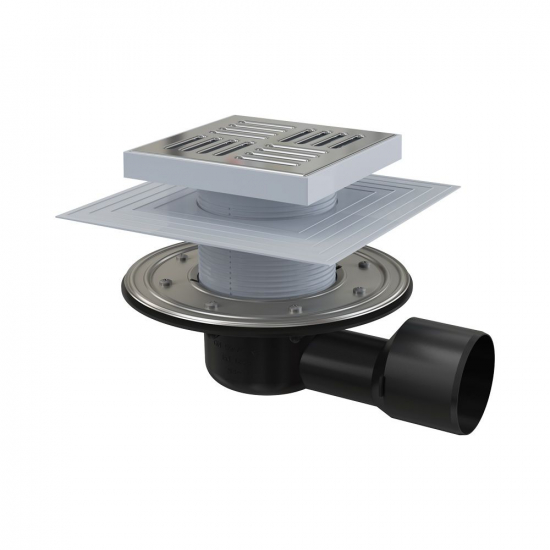 Душевой трап ALCA-PLAST APV3444 150x150x75