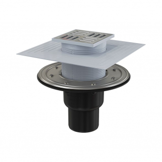 Душевой трап ALCA-PLAST APV4344 105x105x50/75