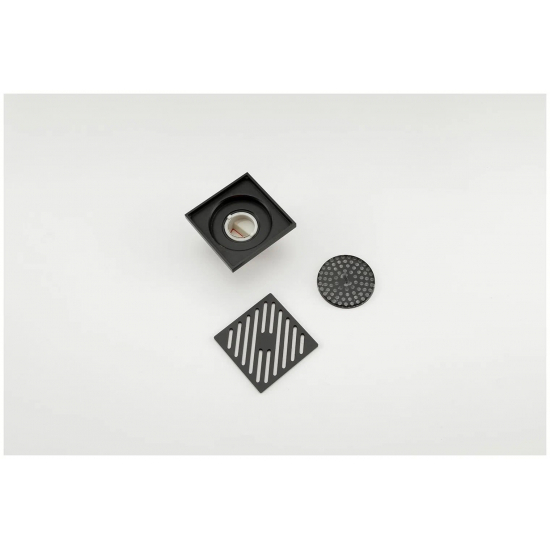 Душевой трап GAPPO G81050-6 100x100 черный