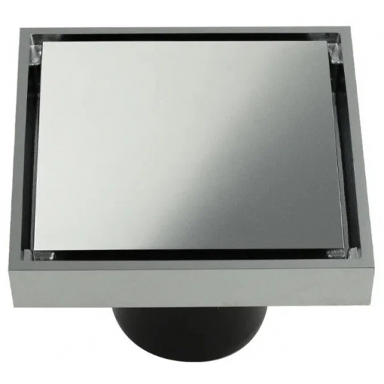 Душевой трап MAGNUS 00080 латунь хром глянцевый 100x100x50 вертикальный