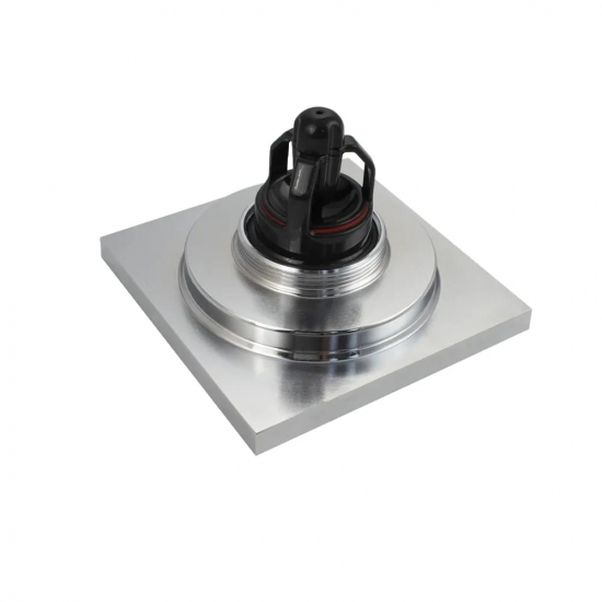 Душевой трап MAGNUS 00080 латунь хром глянцевый 100x100x50 вертикальный