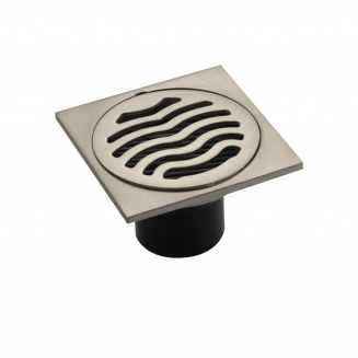 Душевой трап MAGNUS 1162 нержавеющая сталь матовый 100x100x50 вертикальный