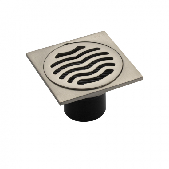 Душевой трап MAGNUS 1162 нержавеющая сталь матовый 100x100x50 вертикальный