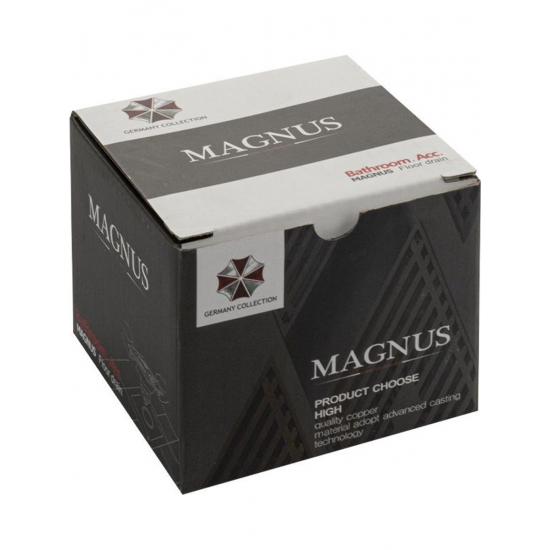 Душевой трап MAGNUS 1165 нержавеющая сталь медь 100x100x50 вертикальный