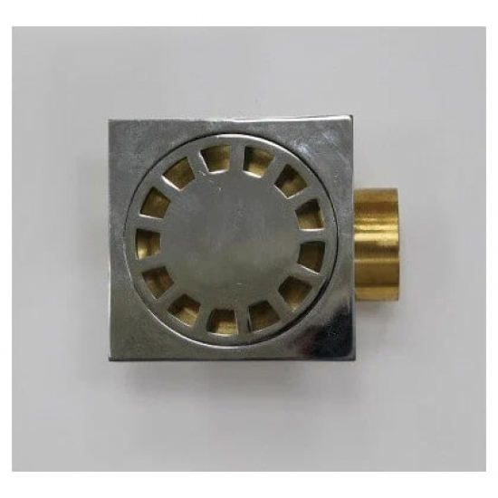 Душевой трап САНАКС 00033 латунь 100x100x50 горизонтальный