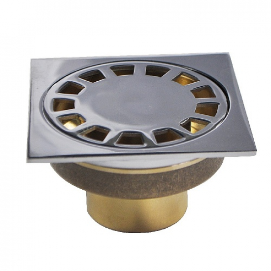 Душевой трап САНАКС 00044 латунь 100x100x50 вертикальный