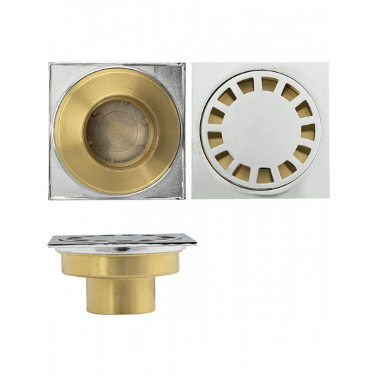 Душевой трап САНАКС 00044 латунь 100x100x50 вертикальный