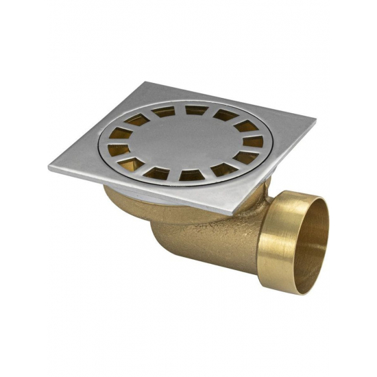 Душевой трап САНАКС 00066 латунь 150x150x50 горизонтальный 