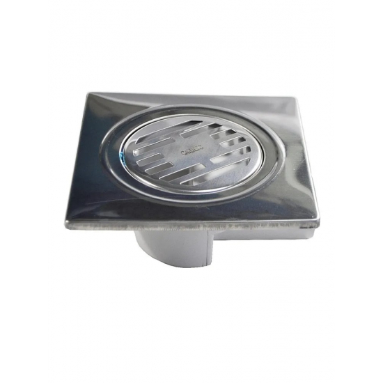 Душевой трап САНАКС тр00011 150x150x50 пластик, крышка нержавейка горизонтальный