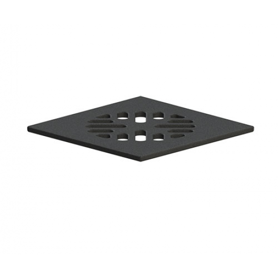 Душевой трап TATPOLIMER ТП-104.110-150VPHs 150x150x110 чугунная решётка вертикальный