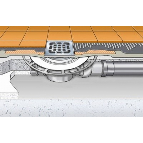Душевой трап  VIEGA  Advantix 583217 с сухим затвором