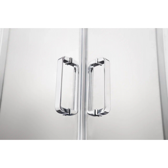 Душевой уголок АКВАТЕК AQ ARI KV 09020CH стекло прозрачное, профиль хром