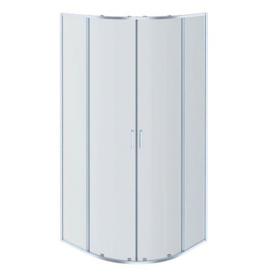 Душевой уголок АКВАТЕК AQ ARI RO 08020CH стекло прозрачное, профиль хром