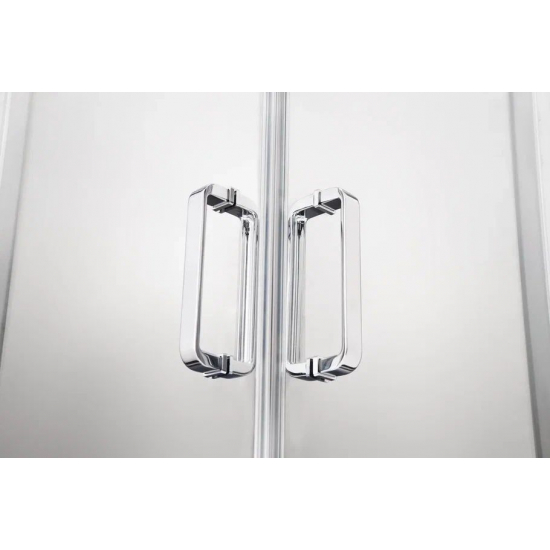 Душевой уголок АКВАТЕК AQ ARI RO 08020CH стекло прозрачное, профиль хром