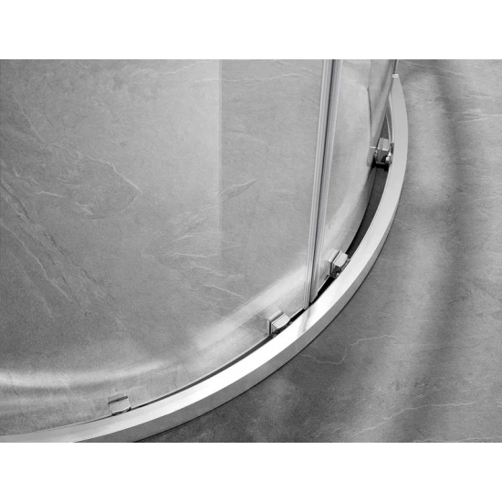 Душевой уголок АКВАТЕК AQ ARI RO 08020CH стекло прозрачное, профиль хром