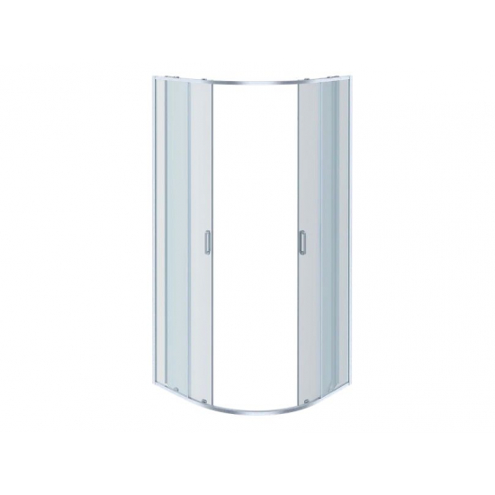 Душевой уголок АКВАТЕК AQ ARI RO 09020CH стекло прозрачное, профиль хром