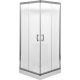 Душевой уголок AQUANET Alfa Cube NAA1142 100x100x200 стекло прозрачное, профиль хром