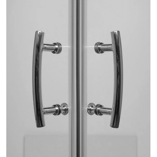 Душевой уголок AQUANET Alfa Cube NAA1142  90x90x200 стекло прозрачное, профиль хром