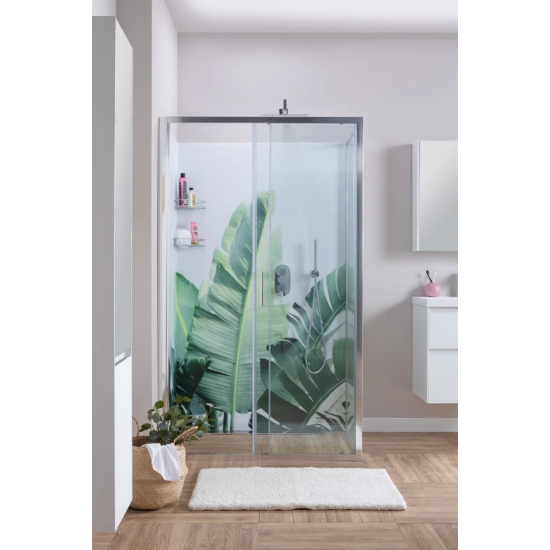 Душевой уголок AQUANET Alfa NAA1131 140x80x200 стекло прозрачное, профиль хром