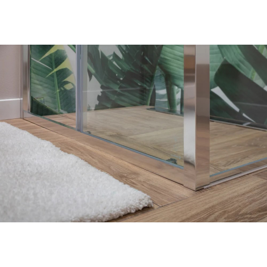 Душевой уголок AQUANET Alfa NAA1131 140x80x200 стекло прозрачное, профиль хром