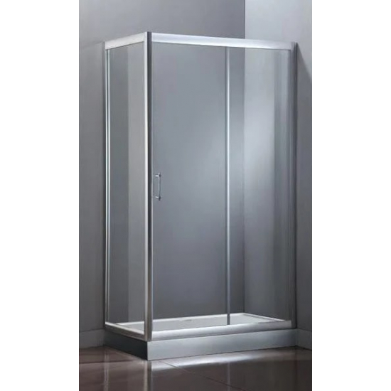 Душевой уголок AQUANET Alfa NAA1131 140x80x200 стекло прозрачное, профиль хром
