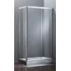 Душевой уголок AQUANET Alfa NAA1131 140x80x200 стекло прозрачное, профиль хром