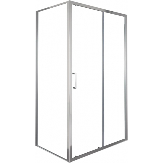 Душевой уголок AQUANET Alfa NAA1131 160х80х200 стекло прозрачное, профиль хром