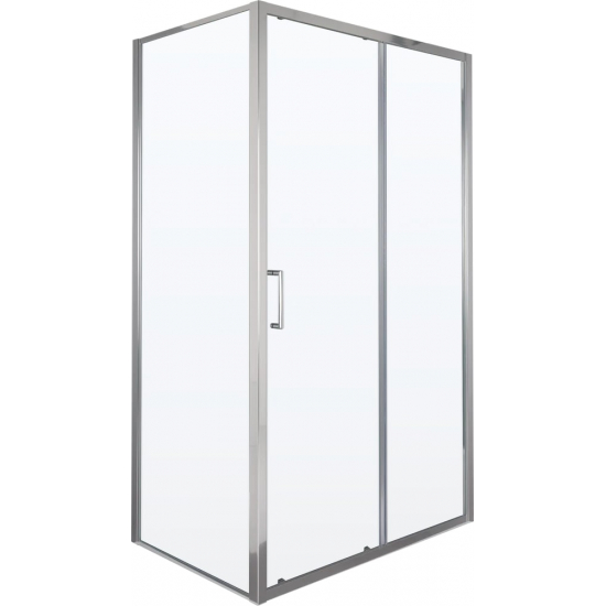 Душевой уголок AQUANET Alfa NAA1131 160х80х200 стекло прозрачное, профиль хром