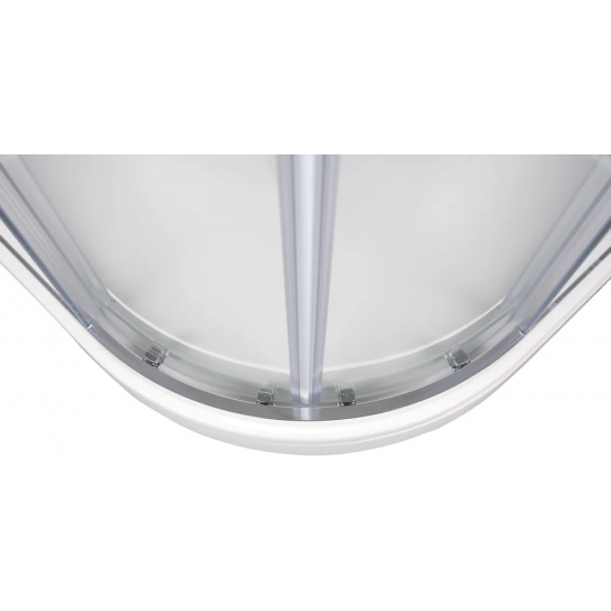 Душевой уголок AQUANET Alfa NAA2142 100x100x200 стекло прозрачное, профиль хром