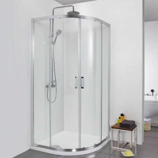 Душевой уголок AQUANET Alfa NAA2142  90x90x200 стекло прозрачное, профиль хром