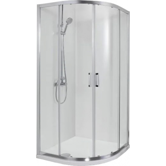 Душевой уголок AQUANET Alfa NAA2142  90x90x200 стекло прозрачное, профиль хром