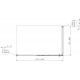 Душевой уголок AQUANET Ideal AE-AXC94MB-S-B 140x90x200 стекло прозрачное, профиль чёрный