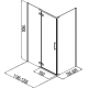 Душевой уголок AQUANET Logic AE32-S-120x80U-CT 120x80x190