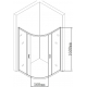 Душевой уголок AQUANET SE-900Q-Short 90x90x160 (под высокий поддон)