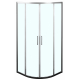 Душевой уголок AZARIO OSTIN AZ-121SА  90x90x195 стекло прозрачное, профиль хром
