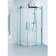 Душевой уголок AZARIO OTTAWA AZ-NKE2142  90x90x200 стекло прозрачное, профиль серебро
