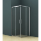 Душевой уголок AZARIO SEATTLE AZ-131SA80  80x80x195 стекло прозрачное, профиль хром