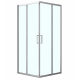 Душевой уголок AZARIO SEATTLE AZ-131SA80  80x80x195 стекло прозрачное, профиль хром