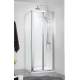 Душевой уголок AZARIO TORONTO AZ-NAA1432B 80x80x190 стекло прозрачное, профиль серебро