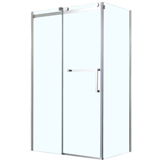 Душевой уголок AZARIO VANCOUVER AZ-NKF1131 L 120x100x200 стекло прозрачное, профиль серебро
