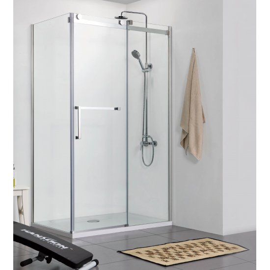 Душевой уголок AZARIO VANCOUVER AZ-NKF1131 R 120x80x200 стекло прозрачное, профиль серебро