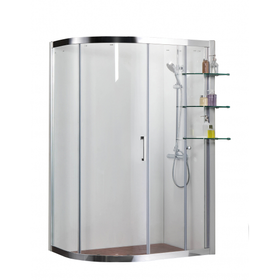 Душевой уголок AZARIO VICTORIA AZ-NNQ21311 L 120x90x190 в правый угол 